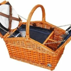 Cilio Picknickkorb SALERNO Rotbraun