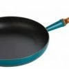 Le Creuset Bratpfanne Aus Gusseisen In Deep Teal 28 Cm
