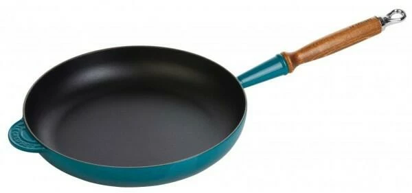 Le Creuset Bratpfanne Aus Gusseisen In Deep Teal 28 Cm 2 Le Creuset Bratpfanne Aus Gusseisen In Deep Teal 28 Cm