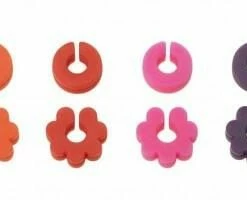 Lurch Glasmarkierer Fancy Rings, 12er-Set