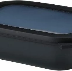 Mepal Multischüssel Cirqula Rechteckig 1000 Ml - Nordic Black
