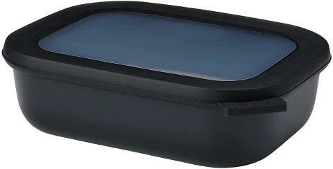 Mepal Multischüssel Cirqula Rechteckig 1000 Ml - Nordic Black 3 Mepal Multischüssel Cirqula Rechteckig 1000 Ml - Nordic Black