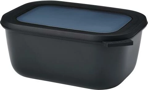 Mepal Multischüssel Cirqula Rechteckig 1500 Ml - Nordic Black 3 Mepal Multischüssel Cirqula Rechteckig 1500 Ml - Nordic Black
