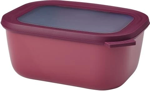 Mepal Multischüssel Cirqula Rechteckig 1500 Ml - Nordic Berry 3 Mepal Multischüssel Cirqula Rechteckig 1500 Ml - Nordic Berry