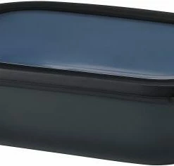 Mepal Multischüssel Cirqula Rechteckig 2000 Ml - Nordic Black