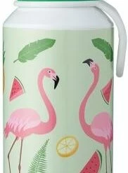 Mepal Trinkflasche Pop-up Campus 400 Ml - Tropical Flamingo