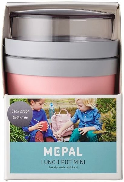 Mepal Lunchpot Ellipse Mini - Nordic Pink 4 Mepal Lunchpot Ellipse Mini - Nordic Pink – Bild 2