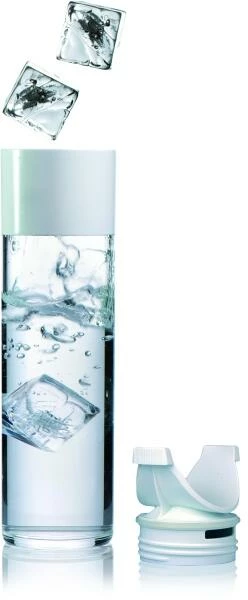 Mepal Trinkflasche Justwater 500 Ml - Weiß 6 Mepal Trinkflasche Justwater 500 Ml - Weiß – Bild 4