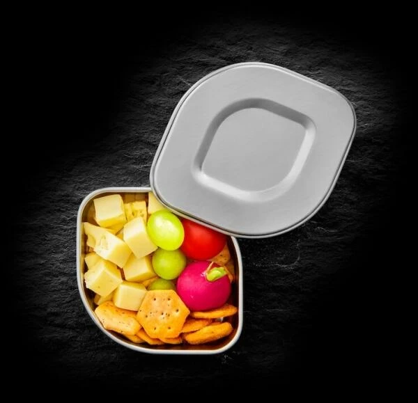 Lurch Lunchbox Snackdose Edelstahl 3 Lurch Lunchbox Snackdose Edelstahl – Bild 2