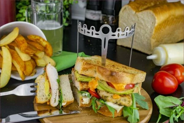 Lurch Burgerspieß Queen Mit Teller 4 Lurch Burgerspieß Queen Mit Teller – Bild 2