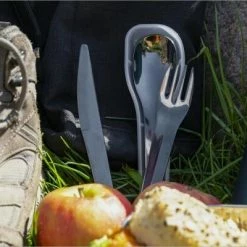 Lurch Besteck-ToGo Edelstahl Anthrazit, 3tlg. -Mepal Shop 215 RS4666 240875 Besteck ToGo 3tlg Anthrazit Motiv 2 scr