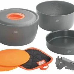 Esbit Aluminium-Kochset, Ohne Antihaftbeschichtung