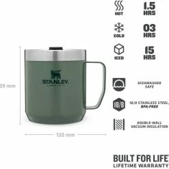 Stanley Camp Mug 0,35l, Grün -Mepal Shop 222 673500 web3