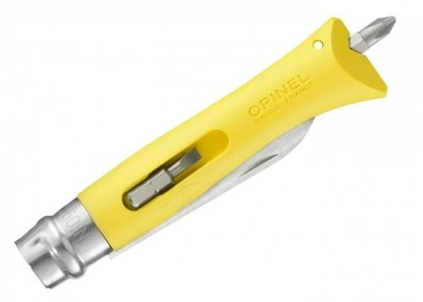 Opinel Messer DIY No. 9 In Gelb 4 Opinel Messer DIY No. 9 In Gelb – Bild 2