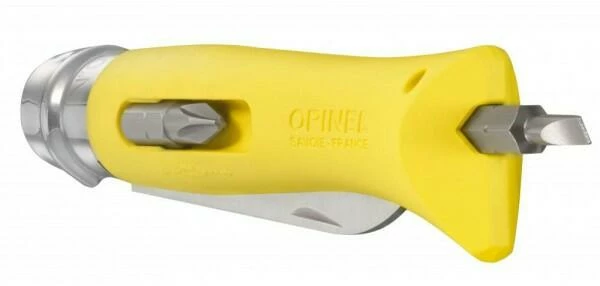 Opinel Messer DIY No. 9 In Gelb 5 Opinel Messer DIY No. 9 In Gelb – Bild 3