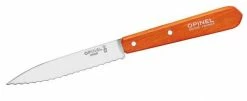 Opinel Sägemesser, Edelstahl, Buchenholz Orange