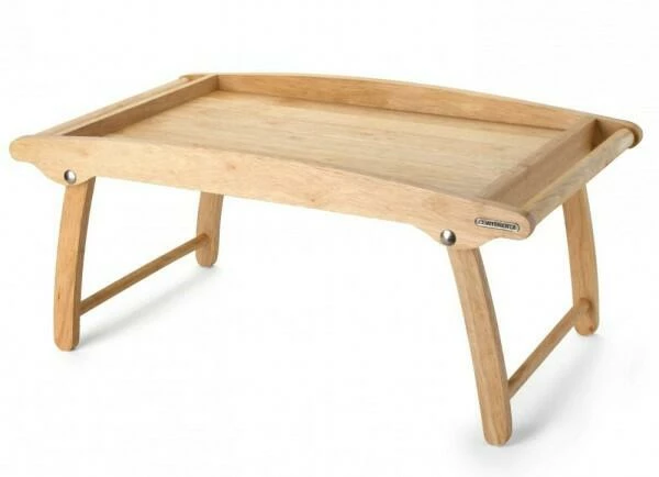 Continenta Betttablett Aus Gummibaumholz 3 Continenta Betttablett Aus Gummibaumholz