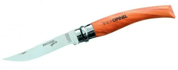Opinel Messer Slim-Line, Größe 8, Rostfrei, Olivenholz 3 Opinel Messer Slim-Line, Größe 8, Rostfrei, Olivenholz
