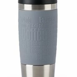 Emsa Isolier-Trinkbecher Mit Manschette Travel Mug In Pepper Grau
