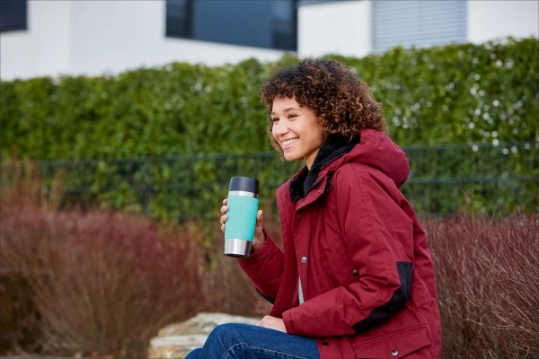 Emsa Isolier-Trinkbecher Mit Manschette Travel Mug In Mint 10 Emsa Isolier-Trinkbecher Mit Manschette Travel Mug In Mint – Bild 8