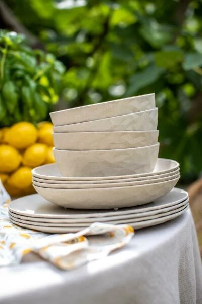 koziol Teller groß, 4er-Set in sand Koziol Teller Groß, 4er-Set In Sand -Mepal Shop 5004 5005 5006 CLUB 700 stack 1 1