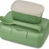 Koziol Lunch Box Candy Ready Mit Besteck-Set In Grün -Mepal Shop 7272703
