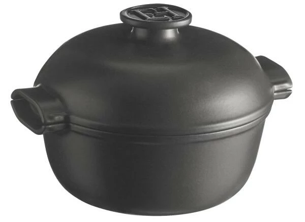 Emile Henry Schmortopf Delight rund in ardoise Emile Henry Schmortopf Delight Rund In Ardoise 27 Cm / 19,5 Cm / 4 Liter -Mepal Shop 776620 Schmortopf 1