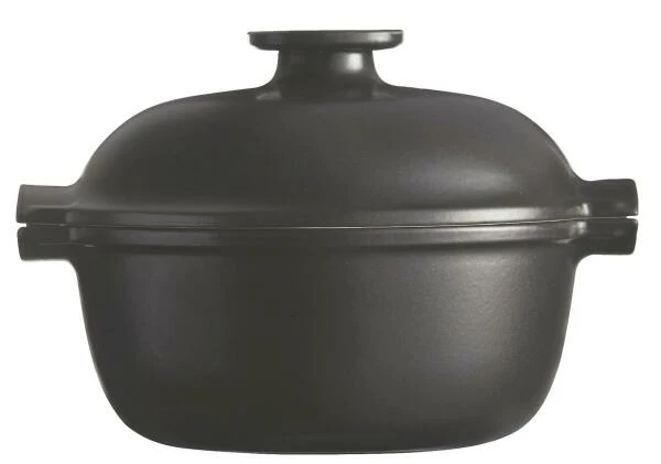 Emile Henry Schmortopf Delight rund in ardoise Emile Henry Schmortopf Delight Rund In Ardoise 27 Cm / 19,5 Cm / 4 Liter -Mepal Shop 776620 Schmortopf Profile 1