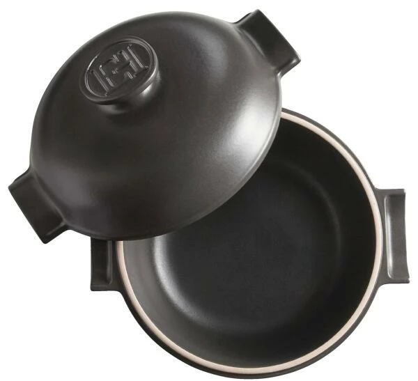 Emile Henry Schmortopf Delight rund in ardoise Emile Henry Schmortopf Delight Rund In Ardoise 27 Cm / 19,5 Cm / 4 Liter -Mepal Shop 776620 Schmortopf Top Open 1