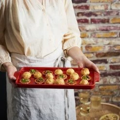 Appolia Vorspeisenplatte 40 Cm In Rot -Mepal Shop APPOLIA mignardises rouge 60725 PIXEL BECHAMEL