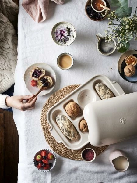 Appolia Backform für 6 Brötchen Appolia Backform Für 6 Brötchen -Mepal Shop Appolia Plaque boulangere 60459 PIXEL BECHAMEL