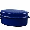 Riess Emaille Riess Gänsebräter, Oval Aus Emaille In Kobaltblau 42 Cm -Mepal Shop CLASSIC Spezialartikel Gaensebraeter oval m D 38 42cm A 0160 012 0442 012