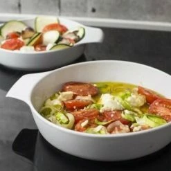 Eschenbach Flacher Topf Mit Deckel Cook & Serve In Weiß 24 Cm / 1,2 Liter / 5,5 Cm 16 Eschenbach Flacher Topf Mit Deckel Cook & Serve In Weiß 24 Cm / 1,2 Liter / 5,5 Cm -Mepal Shop COOK SERVE 006 neu l 2