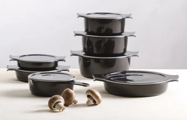 Eschenbach Topf Mit Deckel Cook & Serve In Schwarz 16 Cm / 8 Cm / 1 Liter 8 Eschenbach Topf Mit Deckel Cook & Serve In Schwarz 16 Cm / 8 Cm / 1 Liter – Bild 6