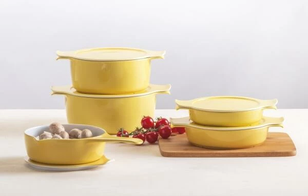 Eschenbach Topf Mit Deckel Cook & Serve In Hellgelb 20 Cm / 2 Liter 9 Eschenbach Topf Mit Deckel Cook & Serve In Hellgelb 20 Cm / 2 Liter – Bild 7