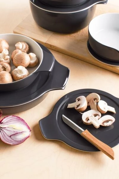 Eschenbach Topf Mit Deckel Cook & Serve In Schwarz 16 Cm / 8 Cm / 1 Liter 10 Eschenbach Topf Mit Deckel Cook & Serve In Schwarz 16 Cm / 8 Cm / 1 Liter – Bild 8