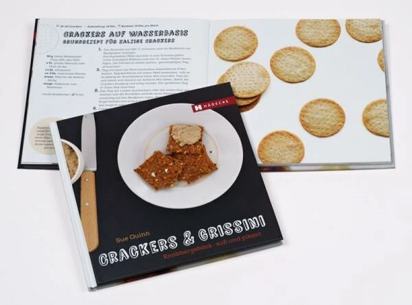 Hädecke Sue Quinn, Deirdre Rooney: Crackers & Grissini Knabbergebäck – Süß & Pikant 4 Hädecke Sue Quinn, Deirdre Rooney: Crackers & Grissini Knabbergebäck – Süß & Pikant – Bild 2