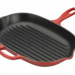 Le Creuset Grillpfanne Signature Oval In Kirschrot