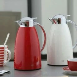 Alfi Isolierkanne Gusto Metall In Alpinweiß -Mepal Shop Gusto Lack PR2 l