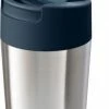 Joseph Joseph Isolierter Reisebecher SIPP -Mepal Shop JJ Sipp Steel 340ml Anthracite 81125 CO2 1