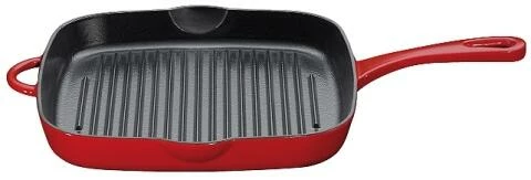 Küchenprofi Grillpfanne Hoch Aus Gusseisen In Rot 3 Küchenprofi Grillpfanne Hoch Aus Gusseisen In Rot