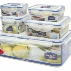 Lock & Lock Frischhalteboxen Öko, 5er Set