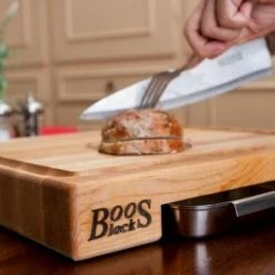 Boos Blocks Schneidebrett PrepMaster Mit Auffangschale 46 X 46 X 6 Cm/ 7,5 Kg -Mepal Shop Prepmaster LIFESTYLE 018 neu l 1