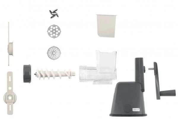 Lurch Drehwolf BASE & SOUL Mit Gebäckvorsatz 4 Lurch Drehwolf BASE & SOUL Mit Gebäckvorsatz – Bild 2