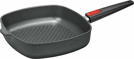 Woll Gusspfanne Titanium Nowo Eckig Mit Rillen 3 Woll Gusspfanne Titanium Nowo Eckig Mit Rillen