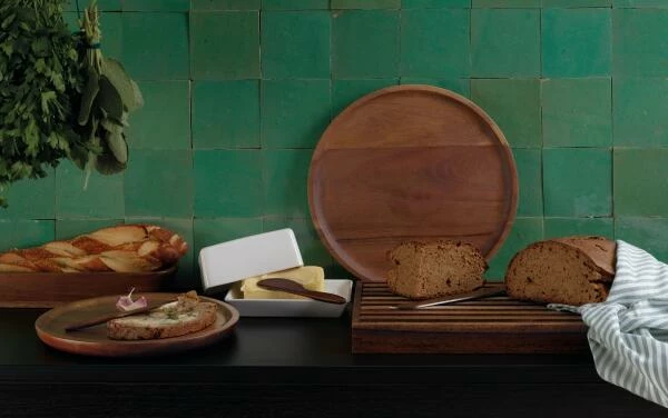 ASA Brotschneidebrett Wood Dark Aus Akazie 4 ASA Brotschneidebrett Wood Dark Aus Akazie – Bild 2