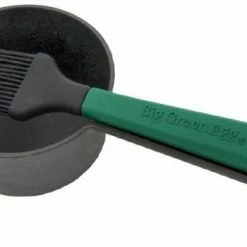 Big Green Egg Gusseisen Saucentopf Mit Pinsel