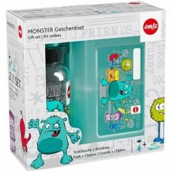 Emsa Kids Trinkflasche Und Brotdose Monster, 2-teilig -Mepal Shop emsa brotdose trinkflasche geschenkset monster 449838 large neu