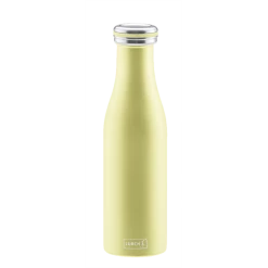 Lurch Isolierflasche In Pearl Yellow 500 Ml / 24 Cm / 6,5 Cm