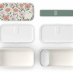 Monbento MB Original Bento-Box, Graphic Bloom -Mepal Shop monbento mbo bloom exploded